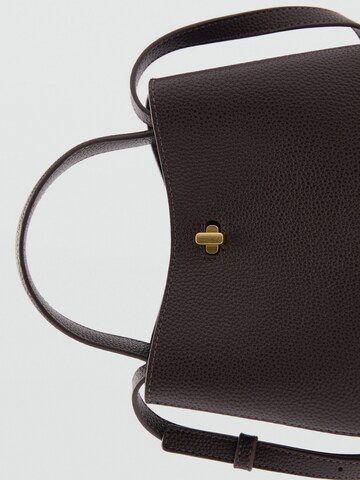 MANGO Handbag 'PEDRA' in Brown