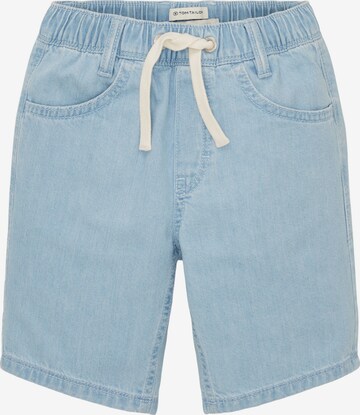 TOM TAILOR Regular Shorts in Blau: predná strana