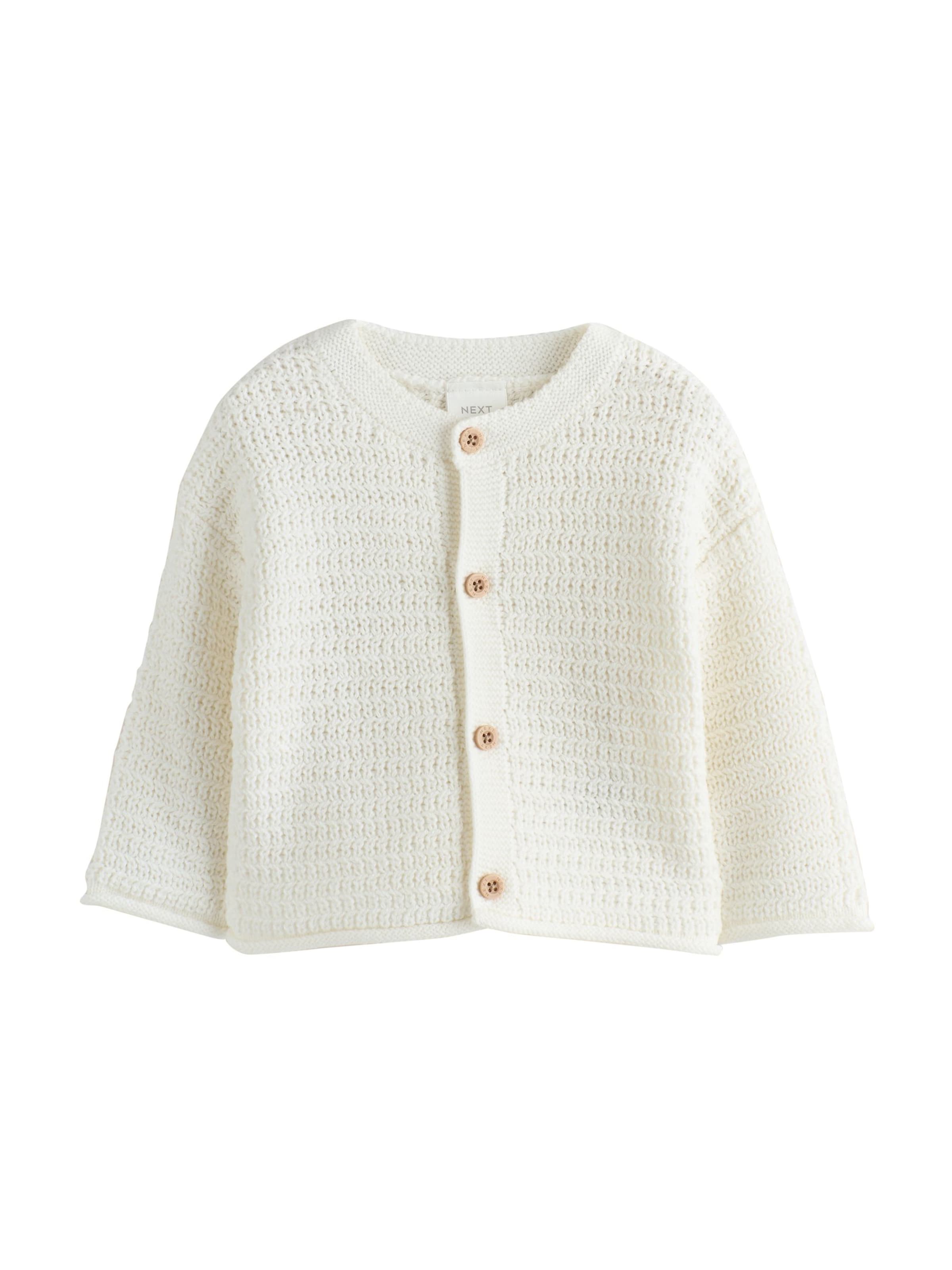 NextKardigan - bijela boja: prednji dio