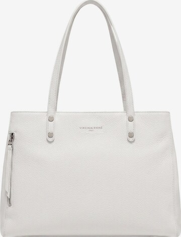Borsa a spalla 'Borsa a Spalla Pelle Genuina Virginia Rhinè 36x27 cm' di Virginia Rhinè in bianco: frontale