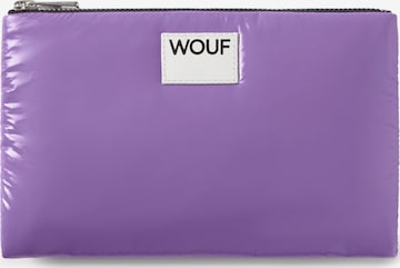 Wouf Clutch 'Glossy' in Lila: voorkant
