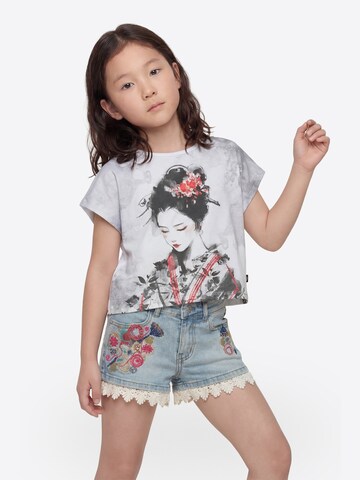 KOROSHI T-Shirt in Weiß