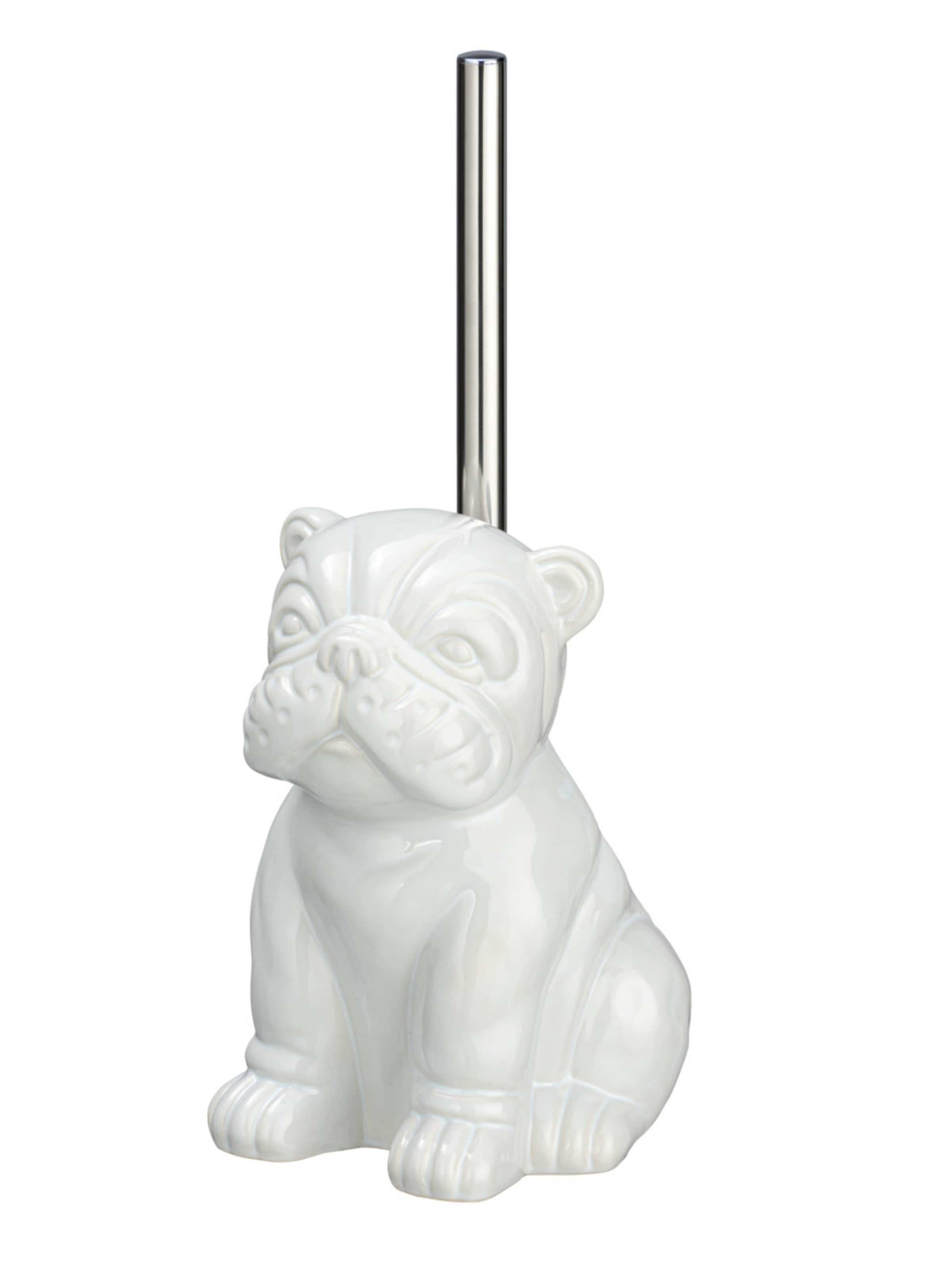 Wenko Toilet Accessories 'Cat' in White