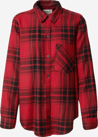 Abercrombie & Fitch Blouse in Red: front