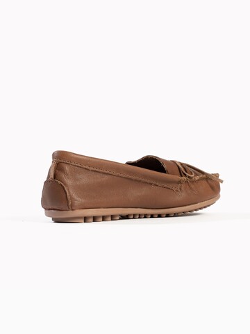 Mocassin 'Kelsea' Minnetonka en marron