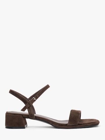 Estro Sandaler '203-24110-35' i brun: forside