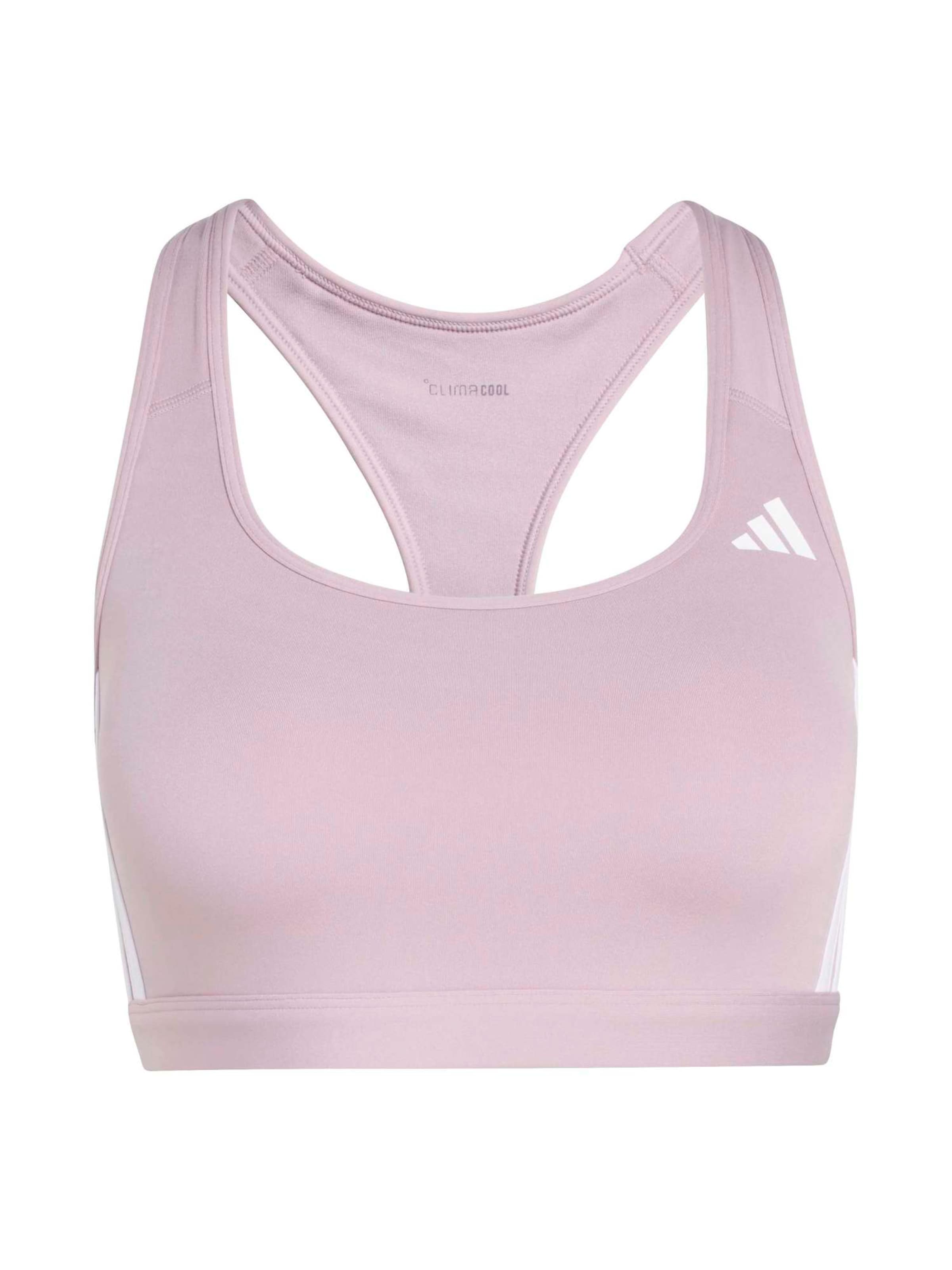 ADIDAS PERFORMANCEBustier Sportski grudnjak 'OPT ESS' - ljubičasta boja: prednji dio