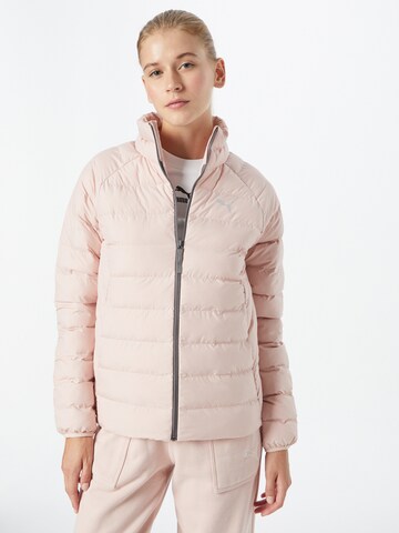 Veste de sport PUMA en rose : devant