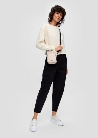 s.Oliver Tapered Broek in Zwart