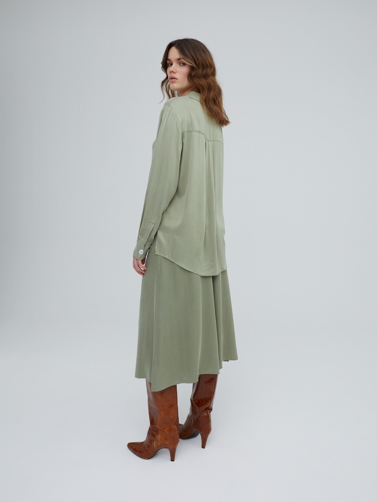 EDITED Blouse 'Ramona' Groen