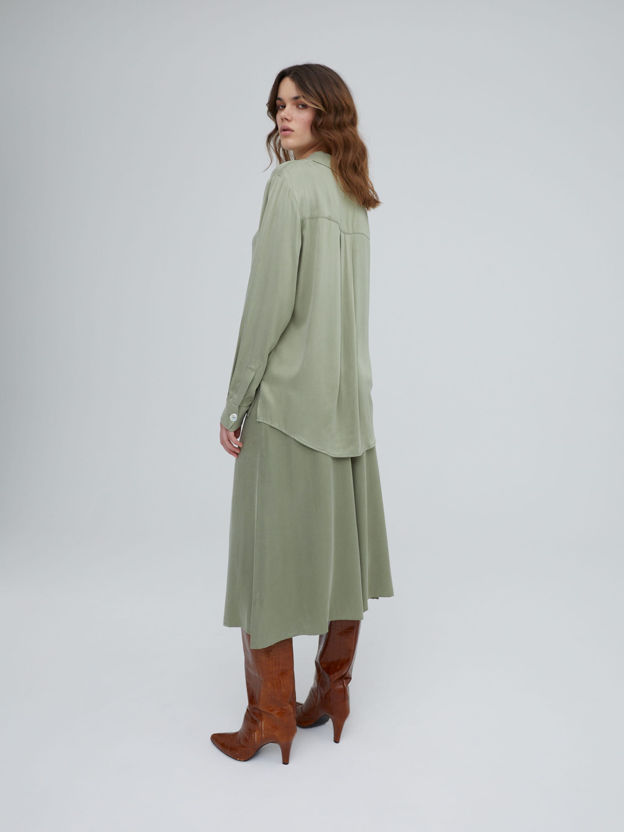 EDITED Produkte Bluse 'Ramona' grün