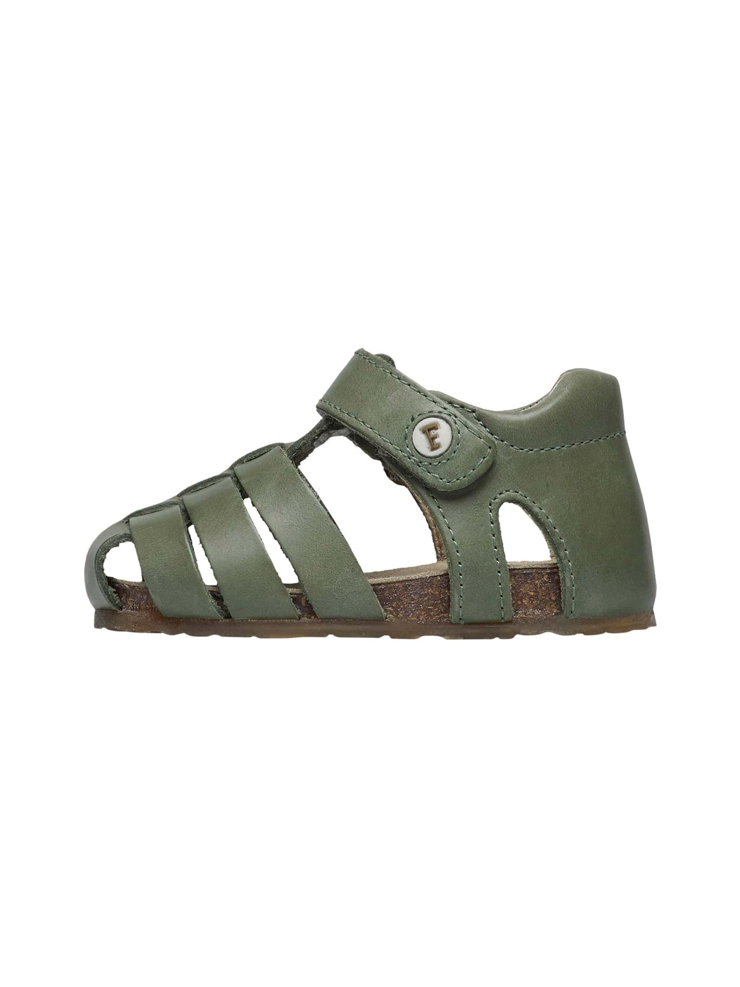 Falcotto Open schoenen 'ALBY' in Groen: voorkant