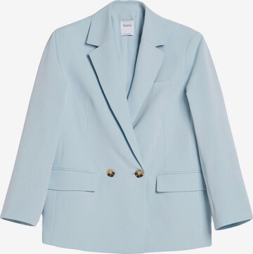 Blazer Bershka en bleu : devant