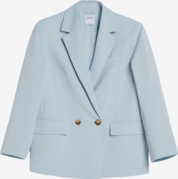 Bershka Blazer | modra barva: sprednja stran