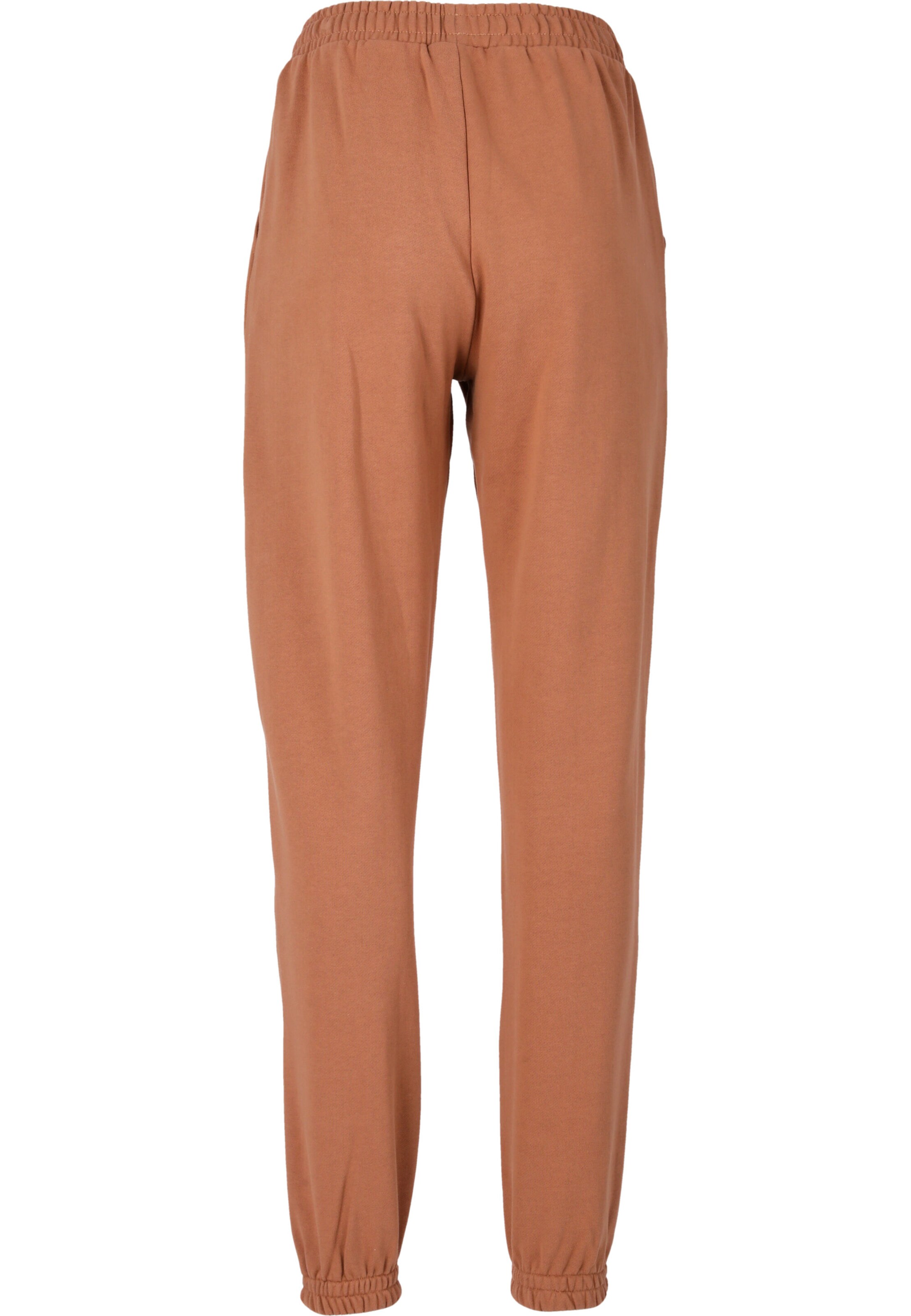 Athlecia Zwężany krój Spodnie sportowe 'Lia' w kolorze brązowy