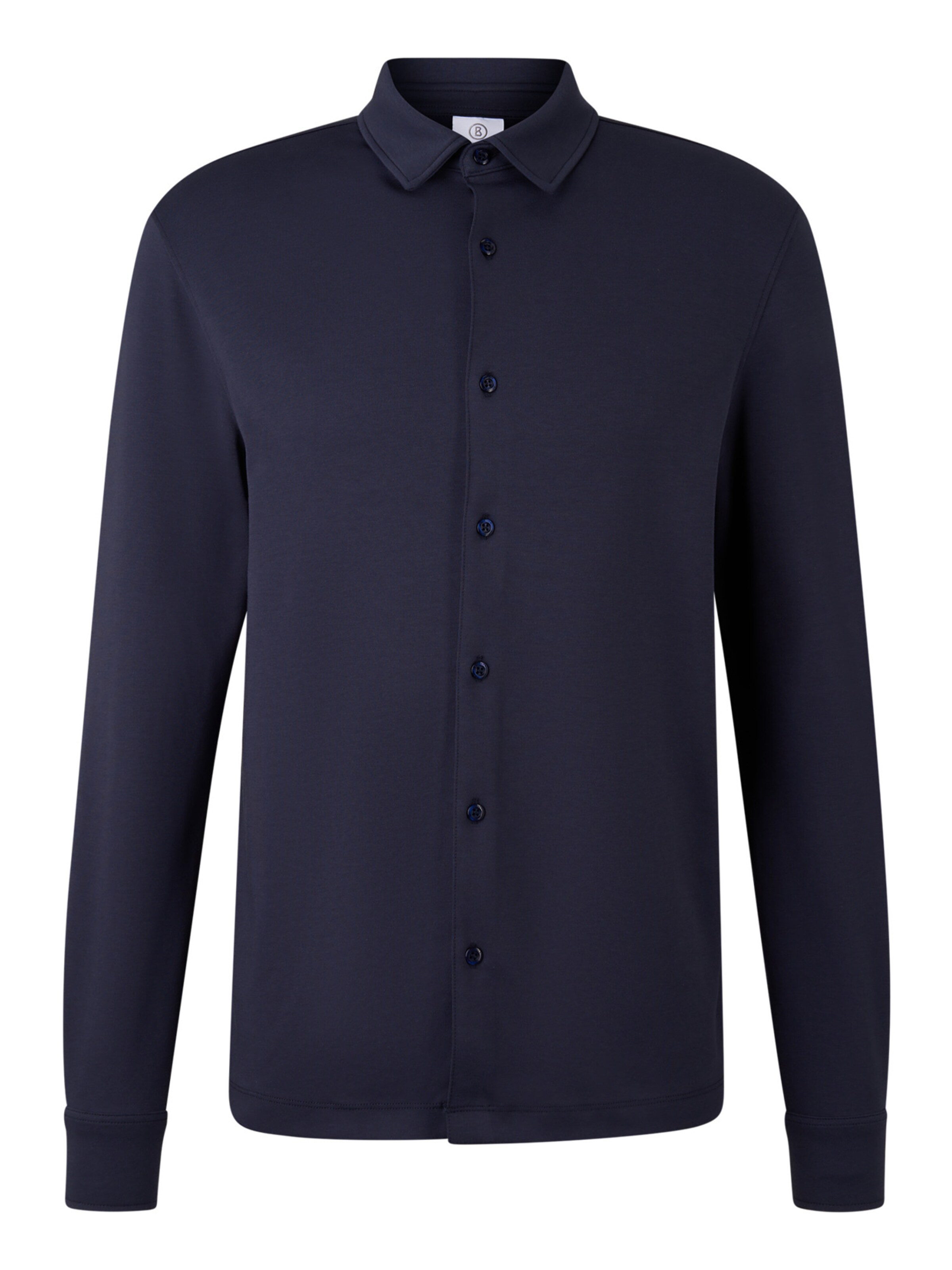 BOGNER Regular Fit Hemd 'Franz-10' in Blau: Vorderseite