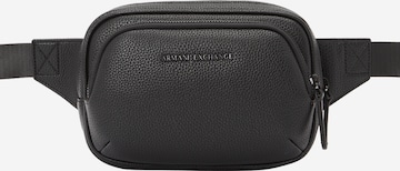 ARMANI EXCHANGE - Riñonera 'MADRID' en negro: frente