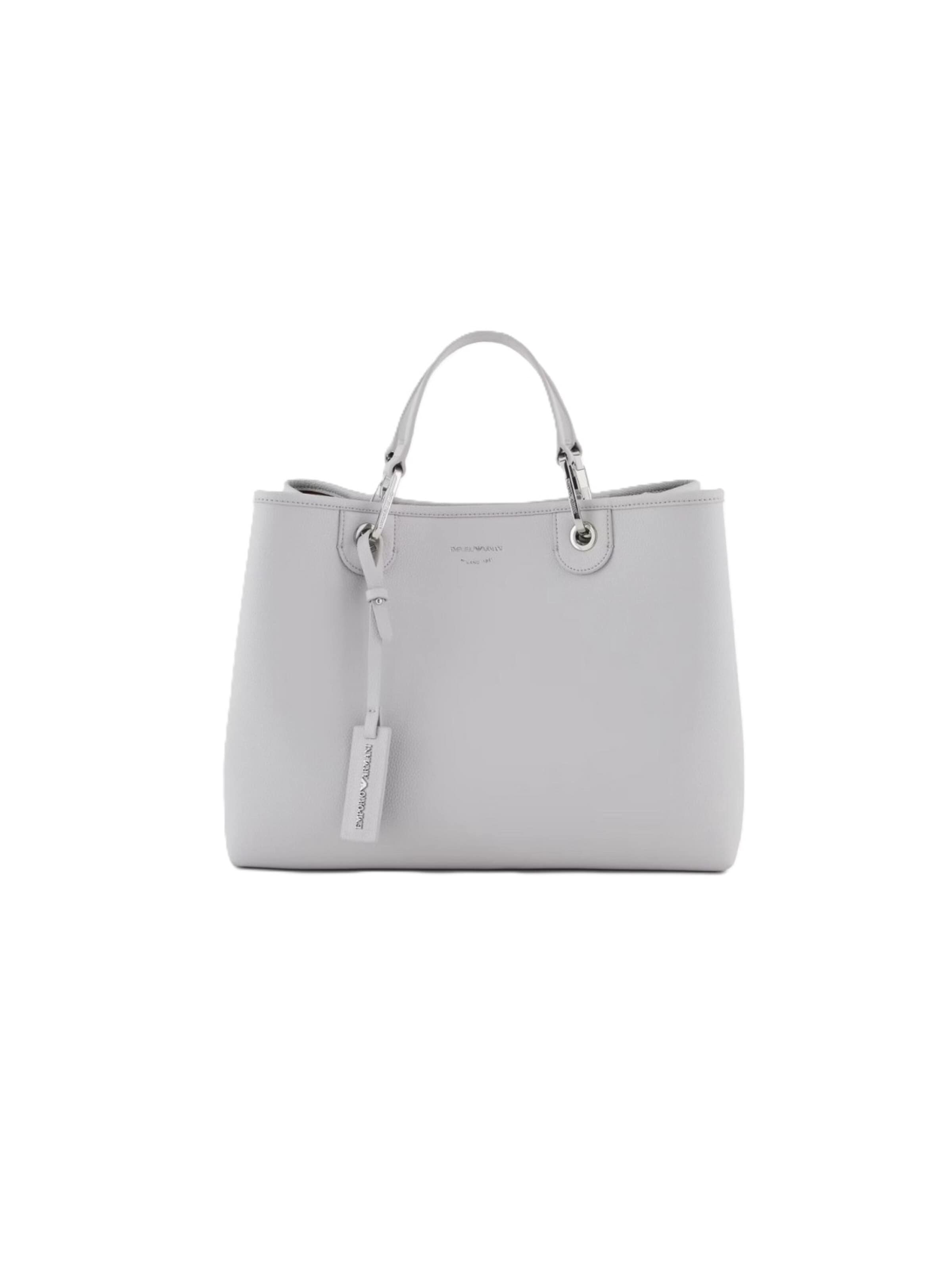 Borsa a mano 'EW000360 AF12036' di Emporio Armani in grigio: frontale