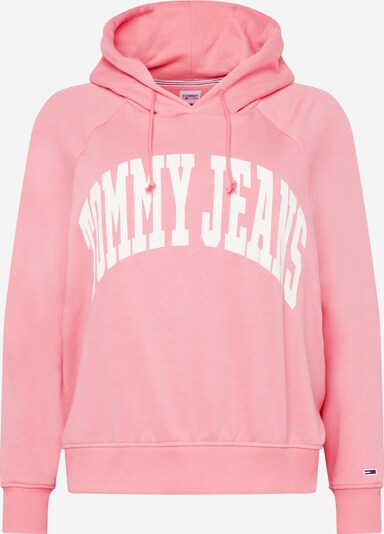 Tommy Jeans Curve Sweatshirt in Light pink / White, Item view