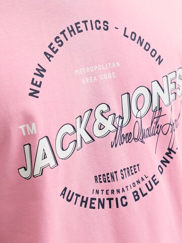 T-Shirt Jack & Jones Plus en rose