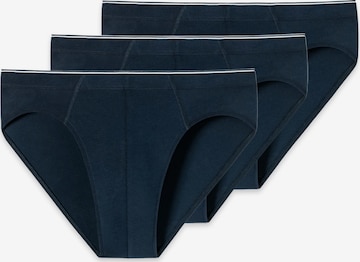 SCHIESSER Slip '95/5 Organic Cotton' in Blauw: voorkant