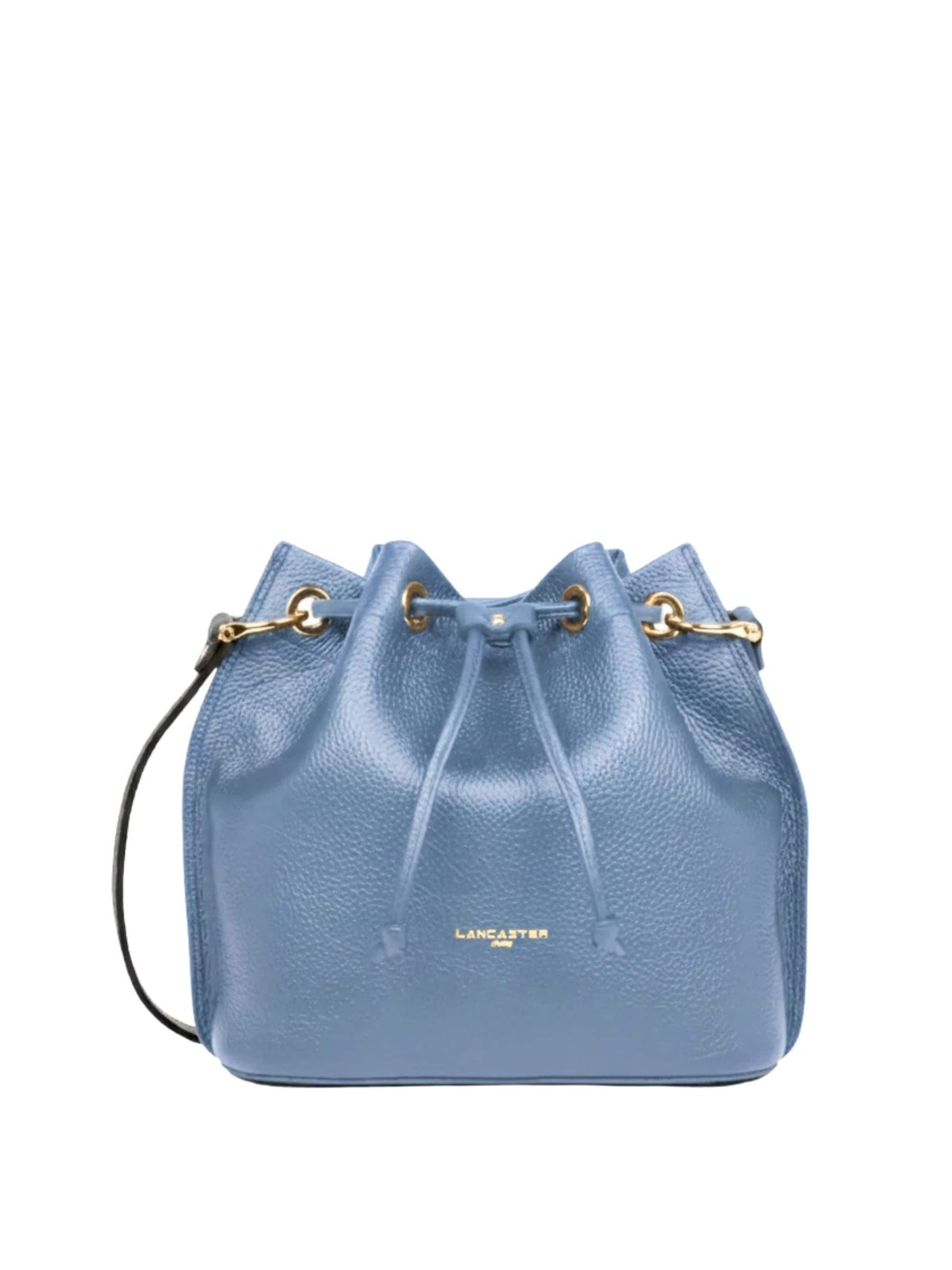 LANCASTER Paris Håndtaske 'Lancaster Bourse Alba Double M Bleu Santorin' i blå: forside