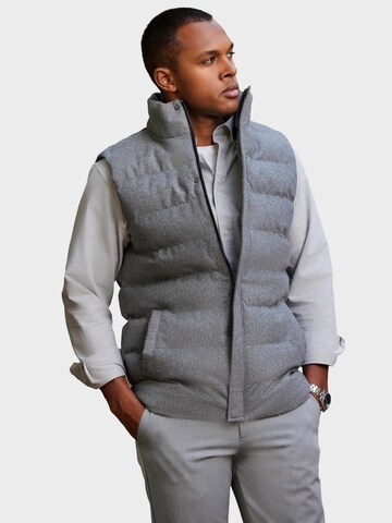 Ombre Bodywarmer in Grijs: voorkant