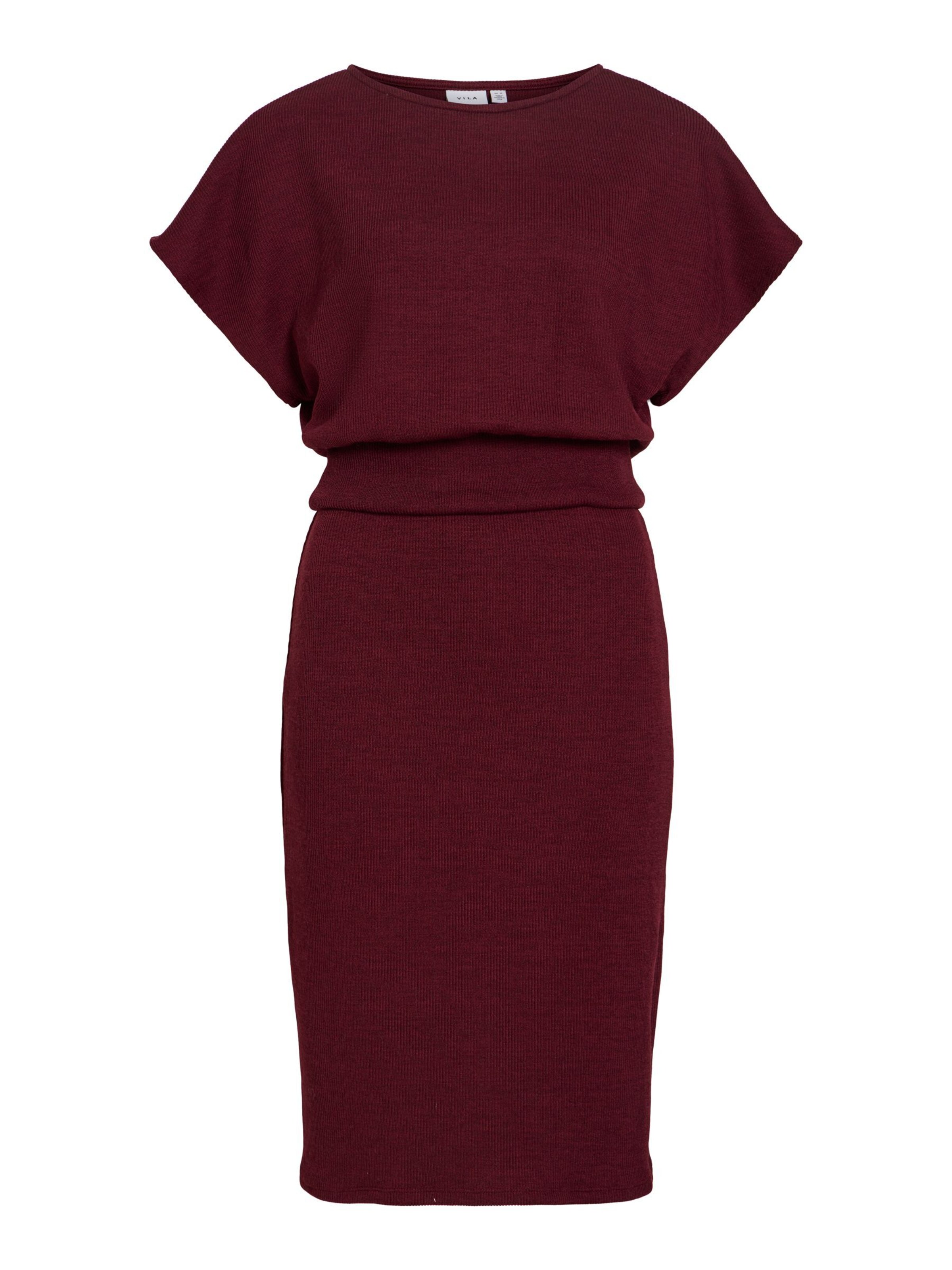 Robe 'VIRaffi' VILA en rouge : devant