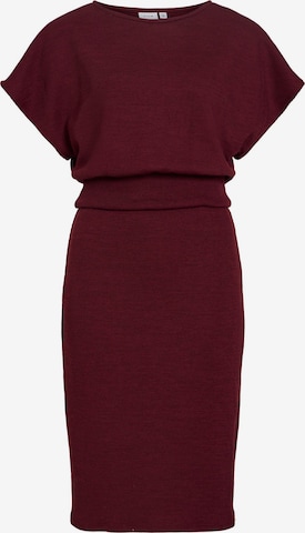Robe 'VIRaffi' VILA en rouge : devant