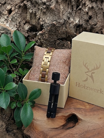 Bracelet 'LEHNSEE' Holzwerk en or