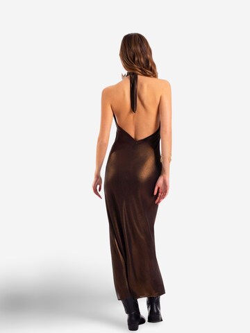 THE-ARE - Vestido de cocktail em bronze