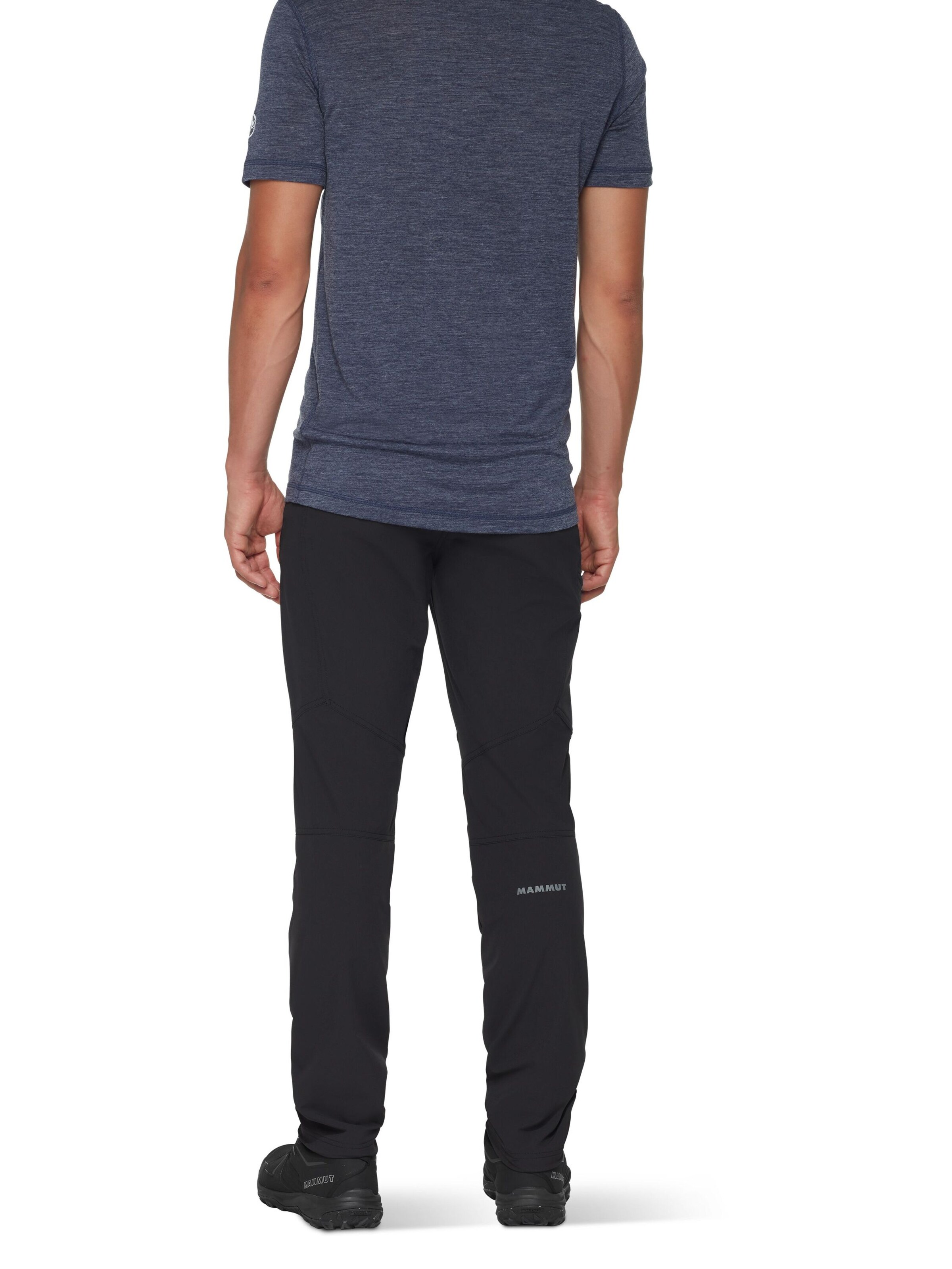 MAMMUT Regular Outdoor Pants in Black