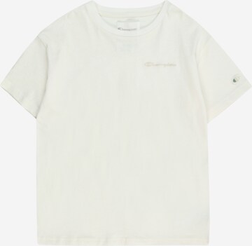 T-Shirt Champion Authentic Athletic Apparel en blanc : devant