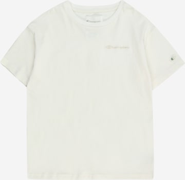 T-Shirt Champion Authentic Athletic Apparel en blanc : devant