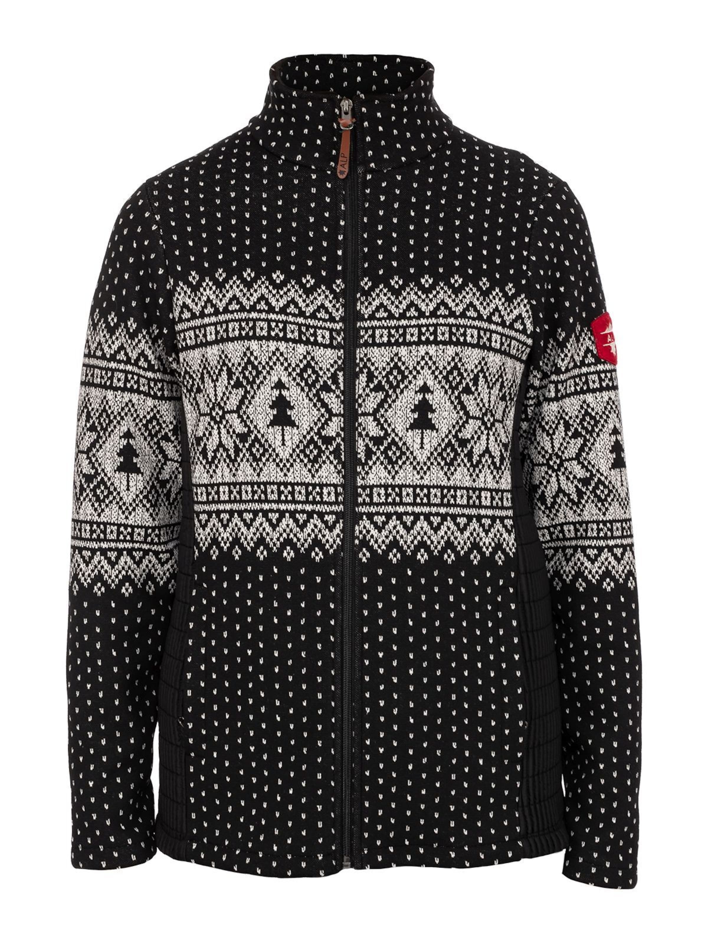 Alp1964 Winterjacke '412401' in Schwarz: Vorderseite