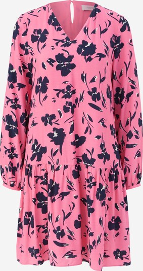 comma casual identity Robe en rose clair / noir / blanc, Vue avec produit