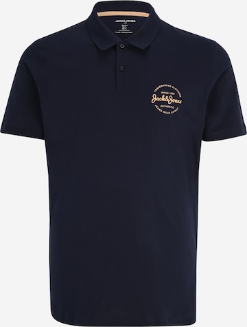 Jack & Jones Plus Poloshirt 'FOREST' in Blau: predná strana