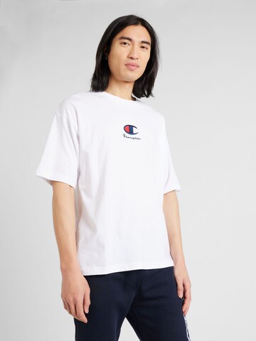 Champion Authentic Athletic Apparel T-Shirt in Weiß: Vorderseite