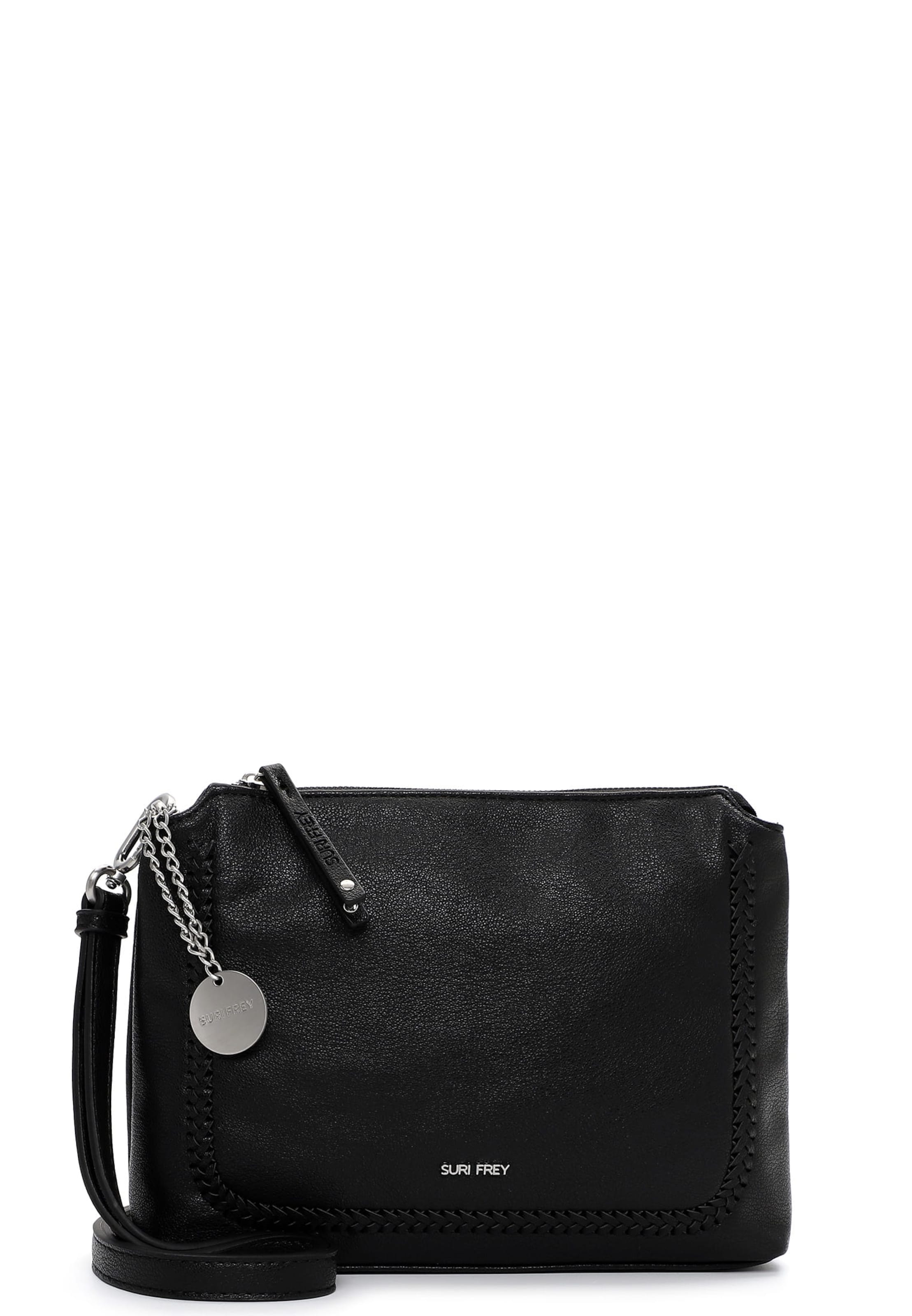 Sac bandoulière 'Piggy ' Suri Frey en noir : devant