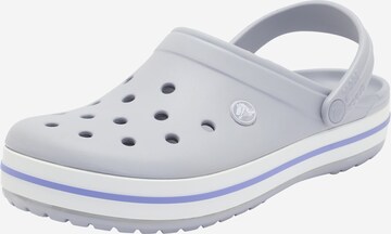 Crocs صندل 'Crocband' بلون رمادي: الأمام