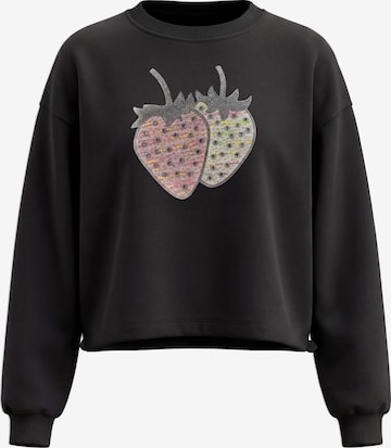 Sweat-shirt MYMO en noir : devant