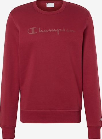 Champion Sweatshirt in Rood: voorkant