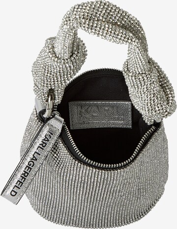 Karl Lagerfeld - Bolso de hombro en transparente