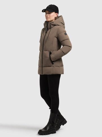 Veste d’hiver 'Rabb' khujo en marron