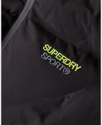 Superdry Übergangsjacke in Schwarz