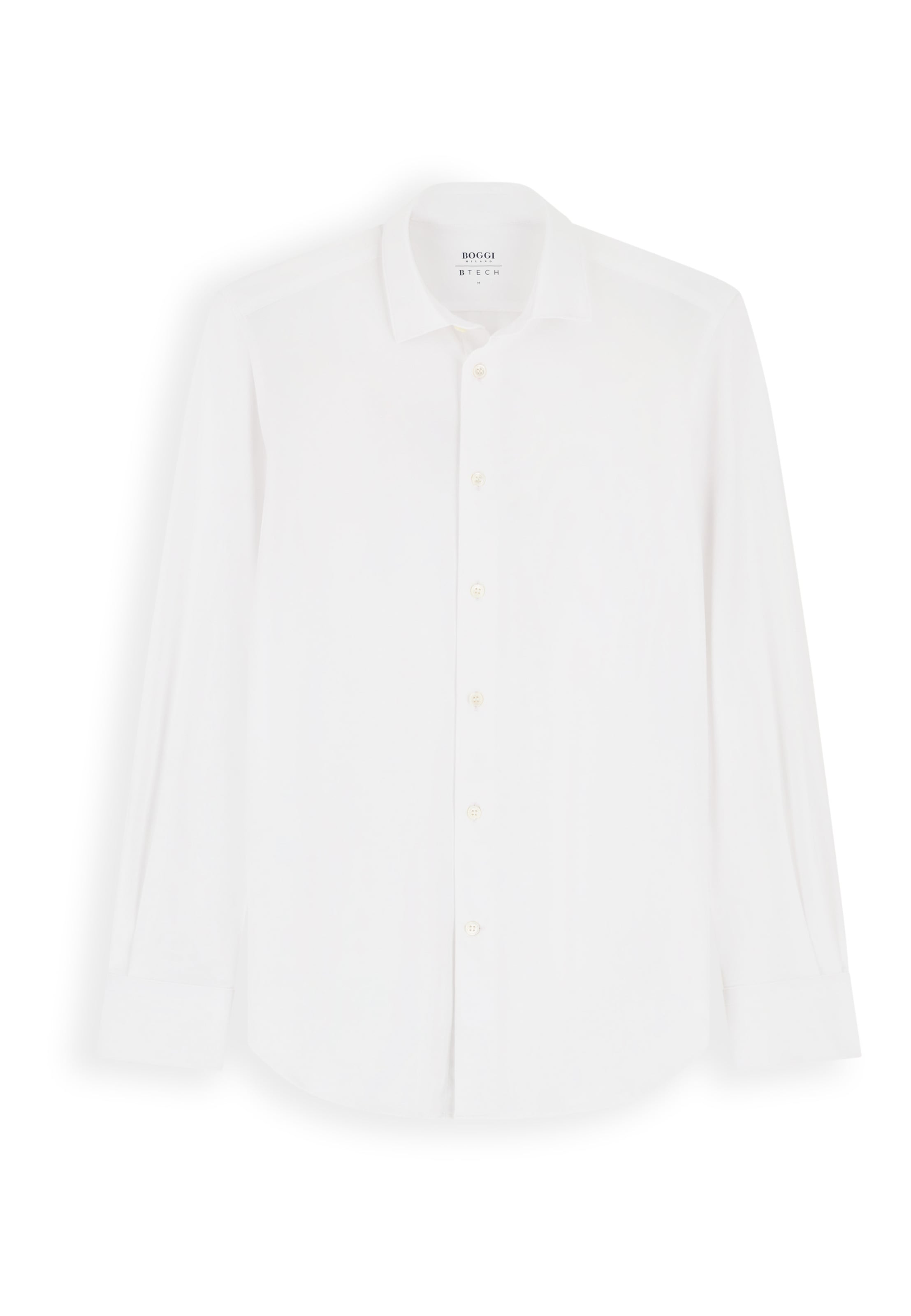Boggi Milano Shirt in Weiß: Vorderseite