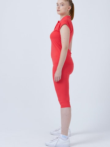 SPORTKIND Functioneel shirt 'Polo Shirt Loose-Fit' in Oranje