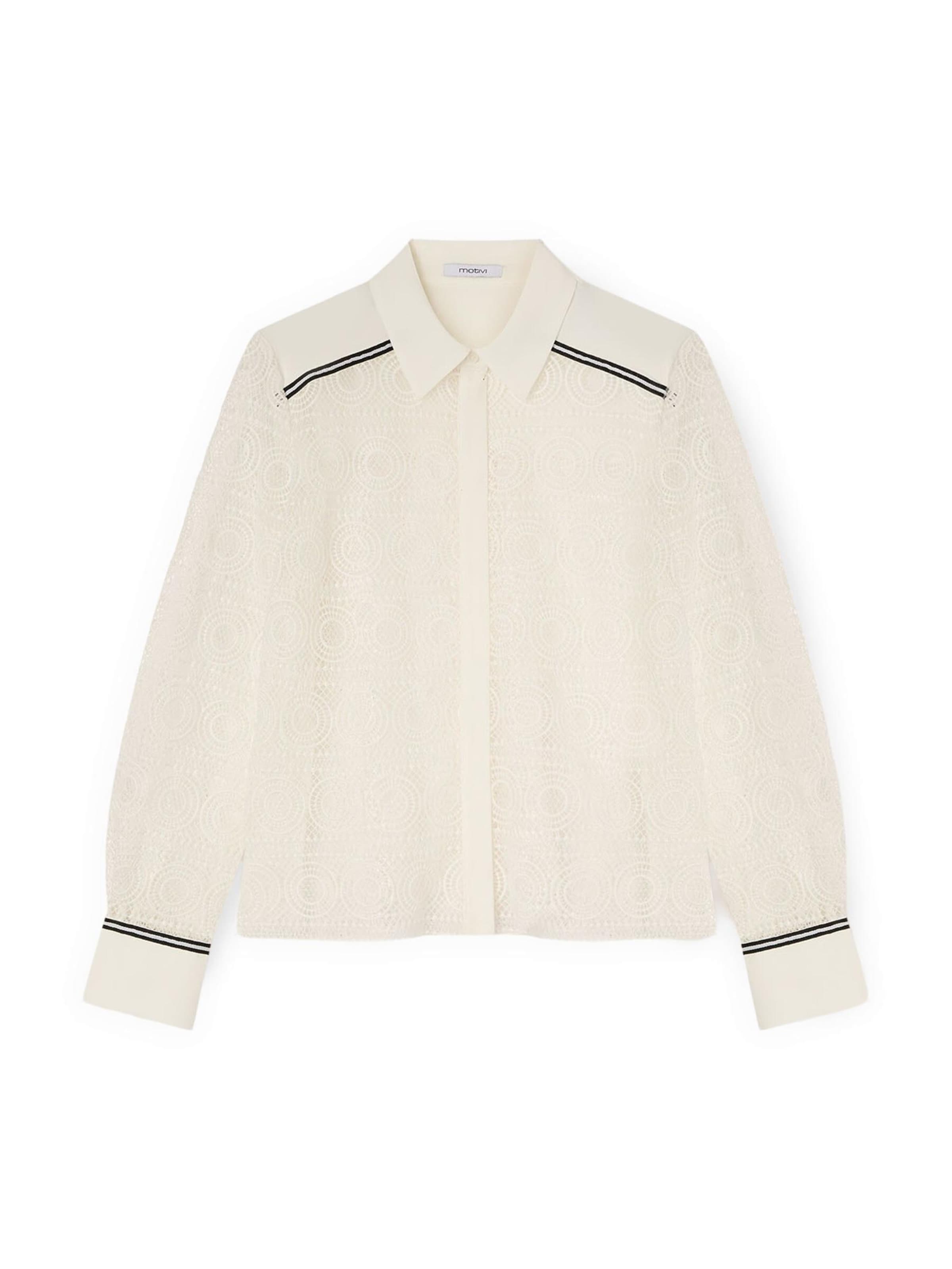 Camicia da donna di MOTIVI in bianco: frontale
