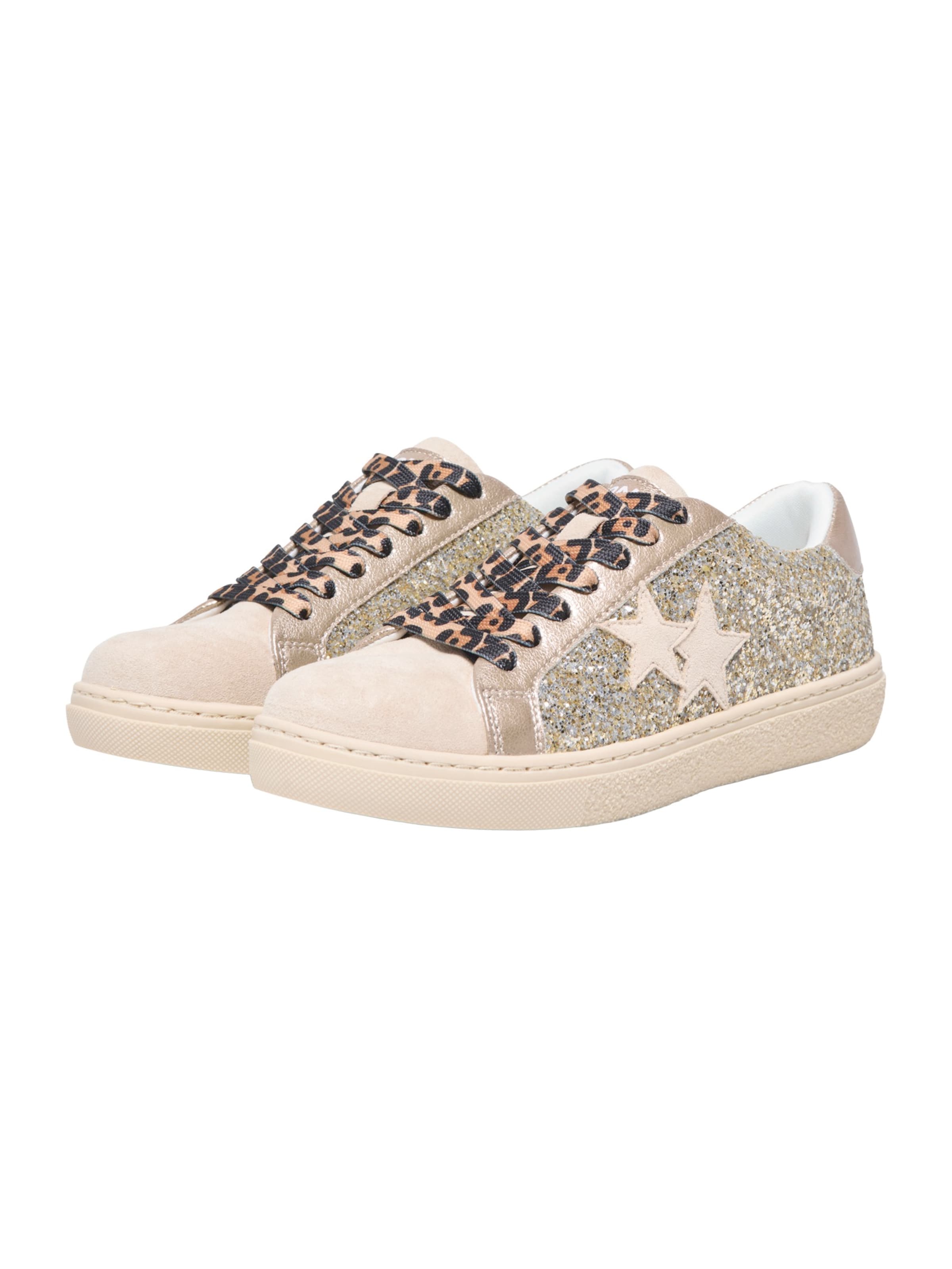 Baskets basses 'ONLLEA' ONLY en beige