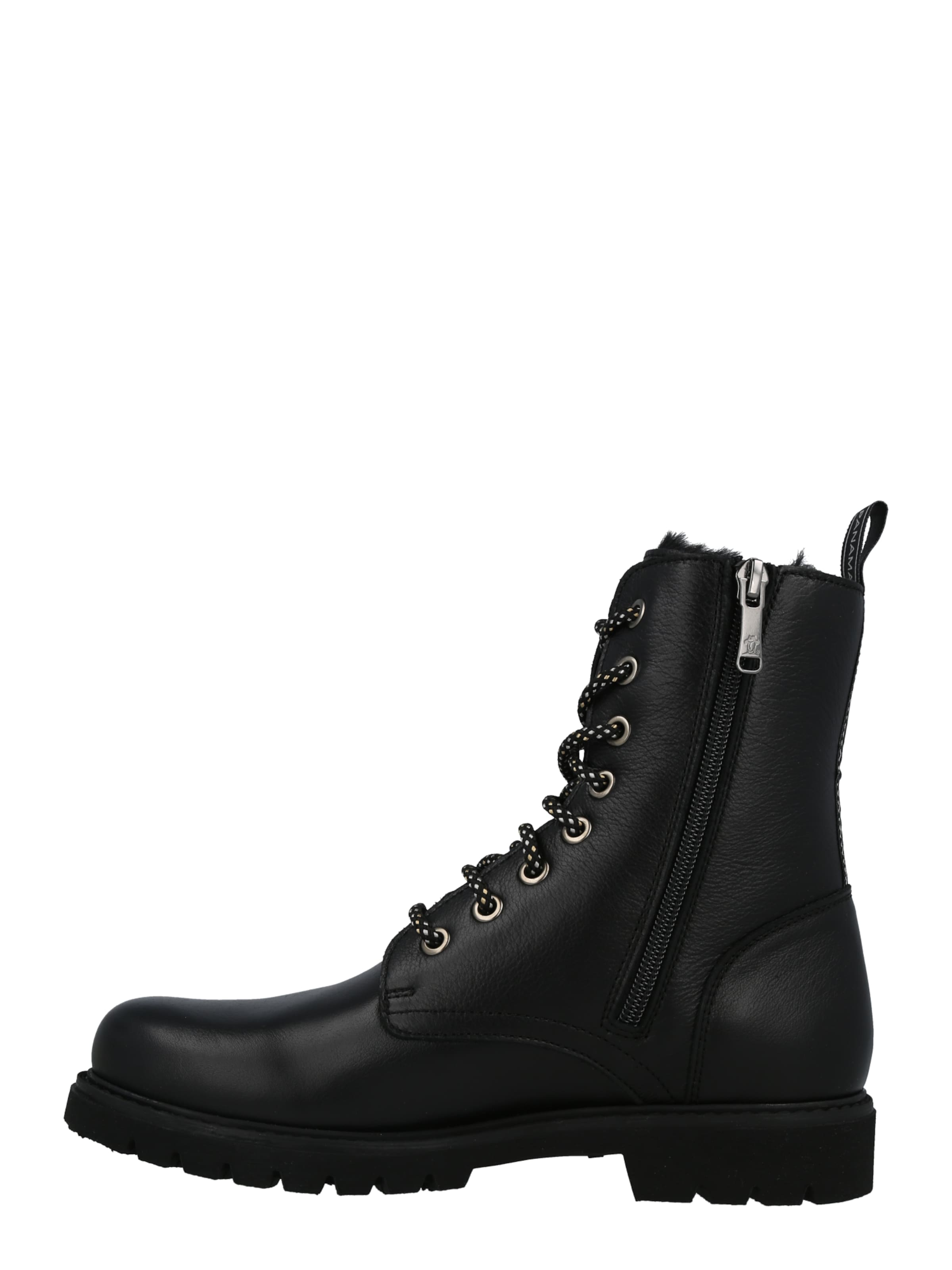 PANAMA JACK Μποτάκι με κορδόνια 'Frisia B' σε μαύρο